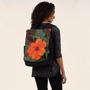 Mochila Flor de Naranja de Cerca