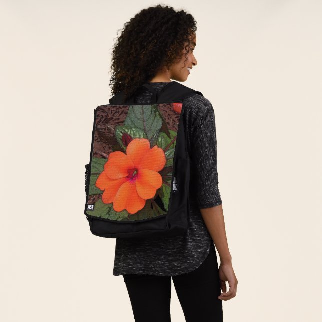 Mochila Flor de Naranja de Cerca (Puesto)