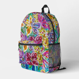 Mochila floral