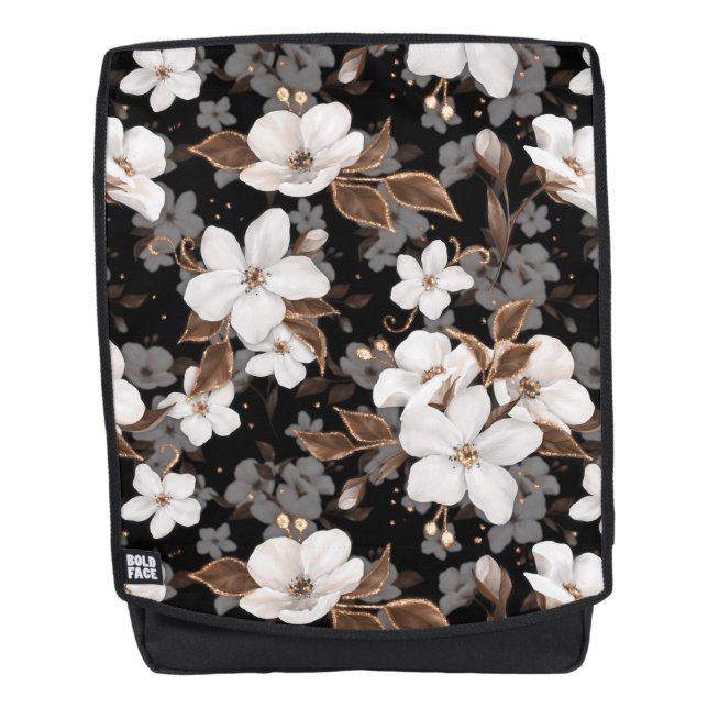 Mochila Flores de manzana (Anverso)