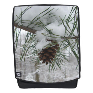 Mochila Fotografía de la naturaleza del invierno de la ram