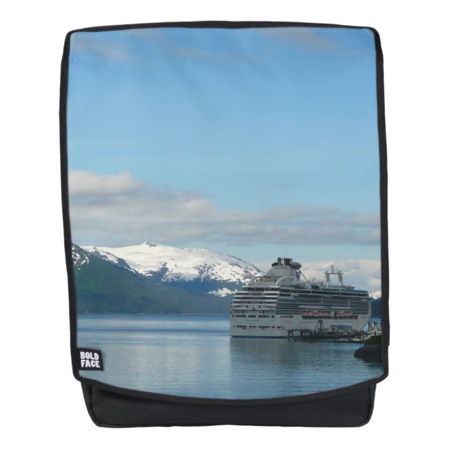 Mochila Fotografía de viajes de crucero en Alaska (Anverso)