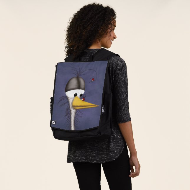 Mochila Funny Egret Personalizado (Puesto)