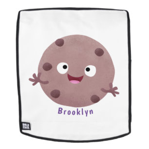 Mochila Galleta de chocolate inteligente y linda caricatur