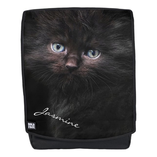 Mochila Gatito negro (Anverso)
