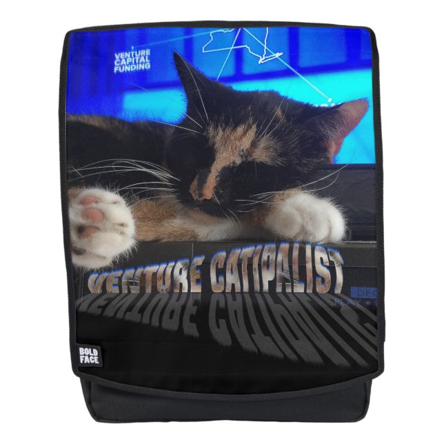 Mochila Gato Durmiendo (Anverso)