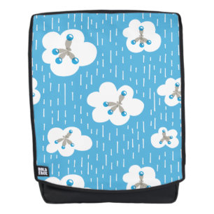 Mochila Geek de la ciencia del patrón de Molécula química 