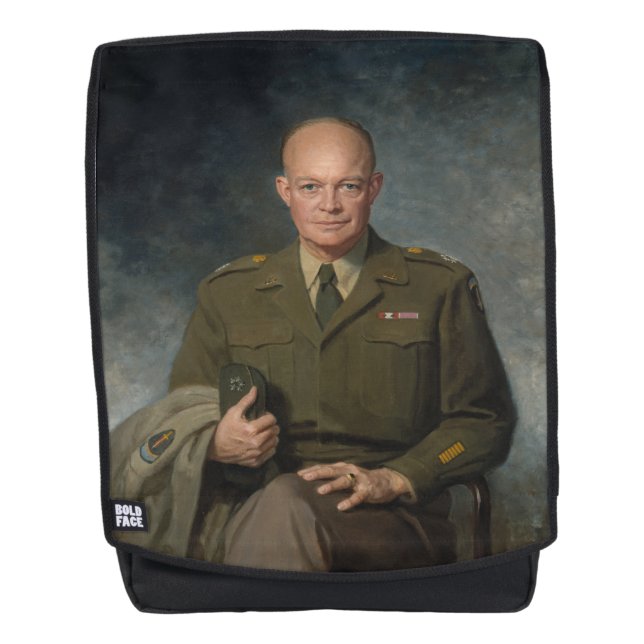 Mochila General Dwight Eisenhower Retrato pintado de 5 est (Anverso)