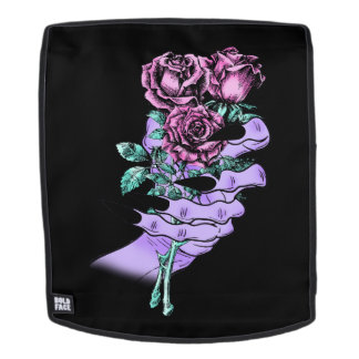 Mochila gótica Bouquet #3 cara