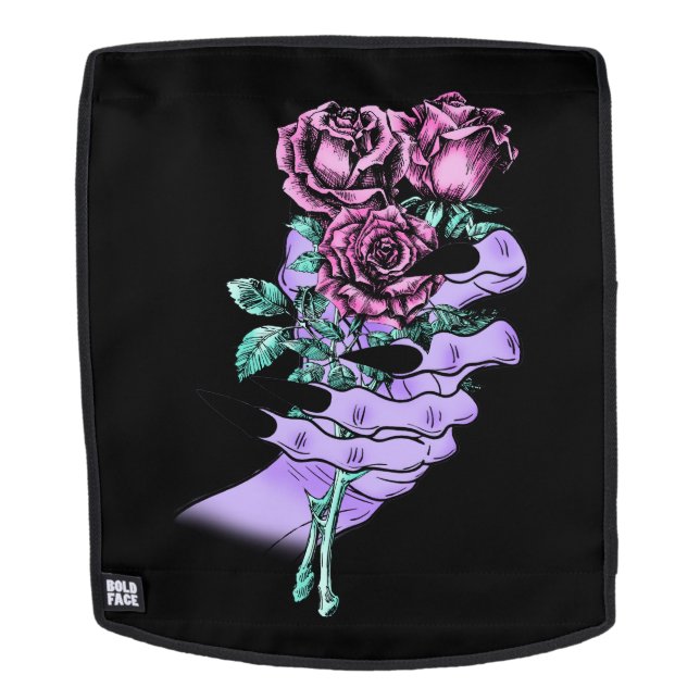 Mochila gótica Bouquet #3 cara (Cara extraíble)