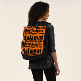 Mochila Gracias De 6 Países Novedad Impresa: Salamat