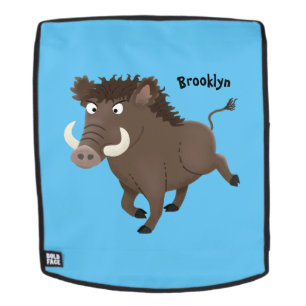 Mochila Gracioso ilustracion de personalizado de afeitar d