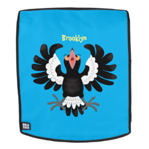 Mochila Gracioso ilustracion de personalizado magpie austr