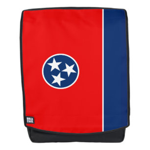 Mochila Gráfico de la bandera del estado de Tennessee diná