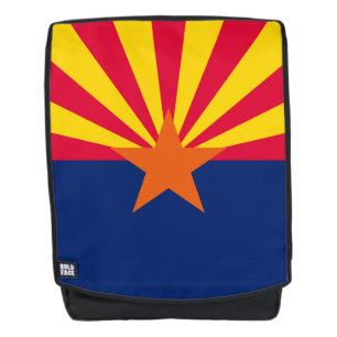 Mochila Gráfico dinámico de la bandera del estado de Arizo