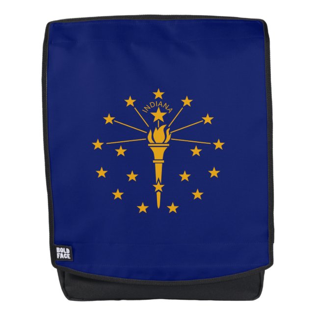 Mochila Gráfico dinámico de la bandera del estado de India (Anverso)