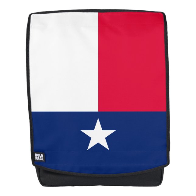 Mochila Gráfico dinámico de la bandera del estado de Texas (Anverso)