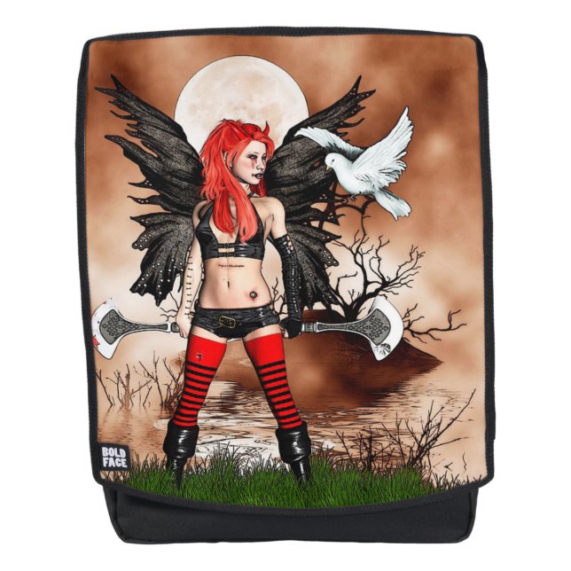 Mochila Guerrero Hada (Anverso)