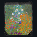 Mochila Gustav Klimt Flor Jardín Naturaleza<br><div class="desc">Un bonito cuadro del jardín,  un cuadro clásico de Gustav Klimt,  llamado Cottage Garden,  o Bauergarten,  1907,  que se encuentra cerca de un jardín de flores,  un cuadro de flores de colores.</div>