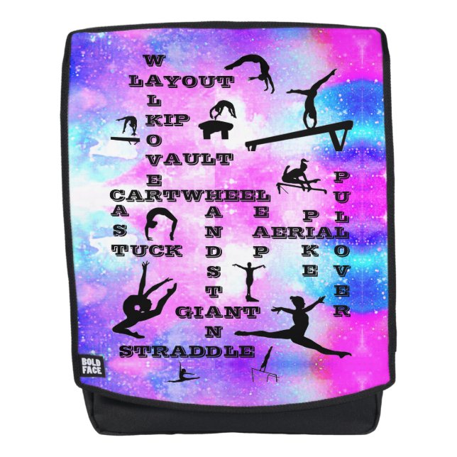 Mochila Gymnasast Crosswords Skills Gymnast (Anverso)
