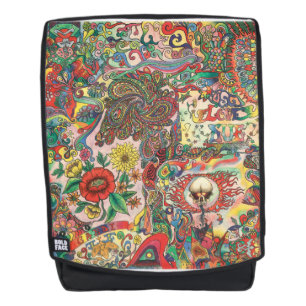 Mochila H081 1969 psicodélico