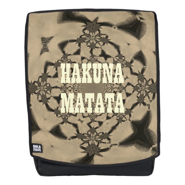 Mochila Hakuna Matata (Anverso)