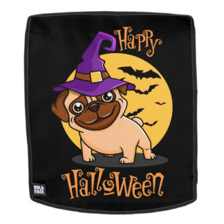 Mochila Halloween Puggy #3 Cara