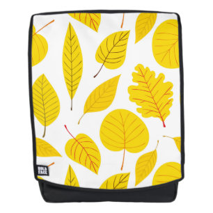 Mochila Hojas otoñales en amarillo