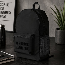 Mochila | Hombre Nombre Personalizado Bolsa de Tra