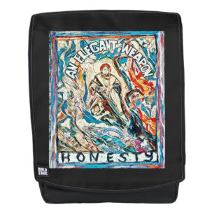 Mochila Honestidad, arma elegante