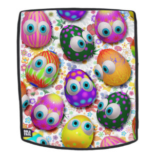 Mochila Huevos de Pascua lindos y divertidos dibujos anima