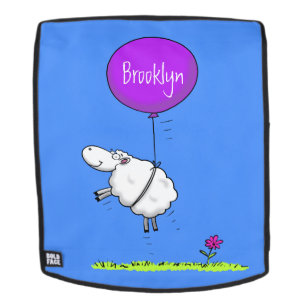 Mochila Ilustracion de humor de personalizado de globo de 