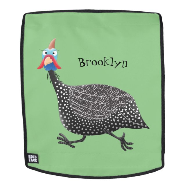 Mochila Ilustracion de personalizado de aves divertidos de (Cara extraíble)