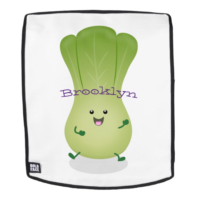 Mochila Ilustracion de personalizado de bebé choy (Cara extraíble)