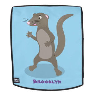 Mochila Ilustracion de personalizado de mongosis suave