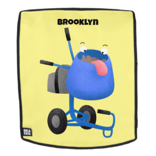 Mochila Ilustracion personalizado de mezclador de cemento