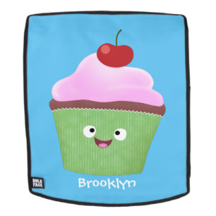 Mochila Ilustracion personalizado de quequitos alegres