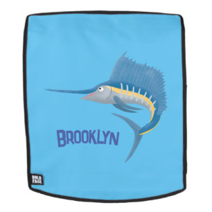 Mochila Ilustracion personalizado divertido de pez espada