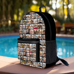 Mochila Impresa 24 Collage de fotos - 4 Filas 6 Columnas - Texto P<br><div class="desc">Una simple cuadrícula de fotos con muchas fotos para todas las fotos de tu teléfono. Este moderno diseño de fiesta de collage incluye 24 fotografías o personajes destacados. El texto opcional del bolsillo se puede usar para nombres, eventos, fechas y más! Si necesita ajustar la ilustración o cambiar el color...</div>