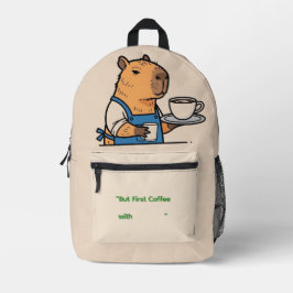 Mochila Impresa 5. Cozy Vibes Capybara Bag