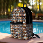 Mochila Impresa 6 Foto - Patrón de todo - blanco negro<br><div class="desc">¡Usa tus fotos de Instagram cuadradas para obtener los mejores resultados! PARA CAMBIAR EL FONDO - haga clic en el área de diseño personalizar o avanzado, y elija un color en el selector de color. Añade tus fotos e instantáneas favoritas a esta tira de película para un divertido guardián de...</div>