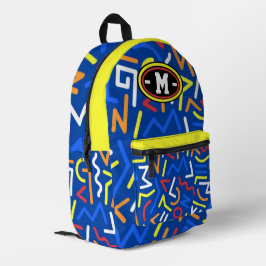 Mochila Impresa 90s 80s Street Icons colourful graphic retro funky
