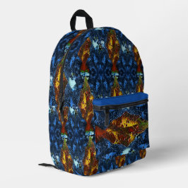 Mochila Impresa A Bright Goldfish