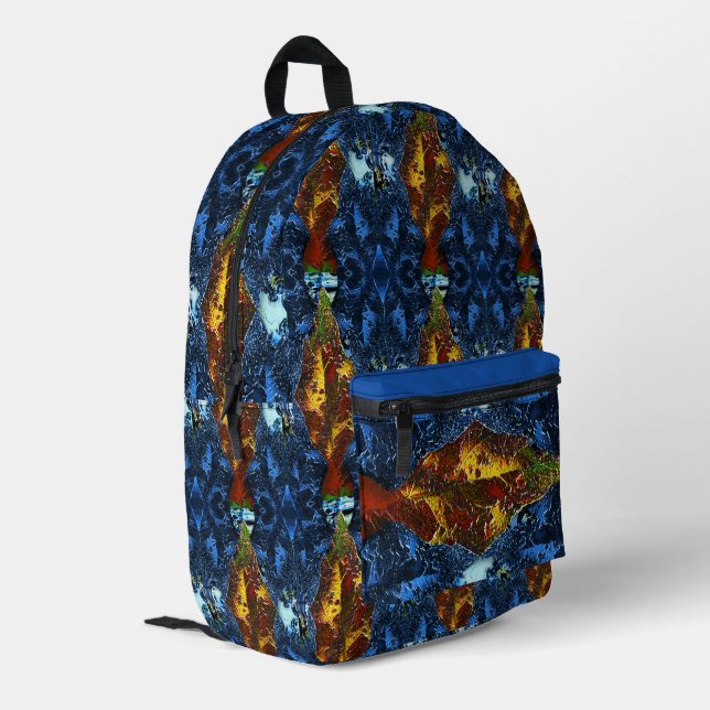 Mochila Impresa A Bright Goldfish (Esquina izquierda trasera)