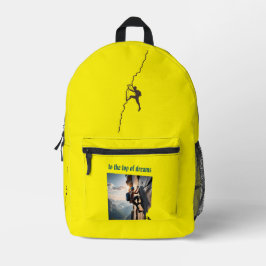 Mochila Impresa "A la cima de los sueños"