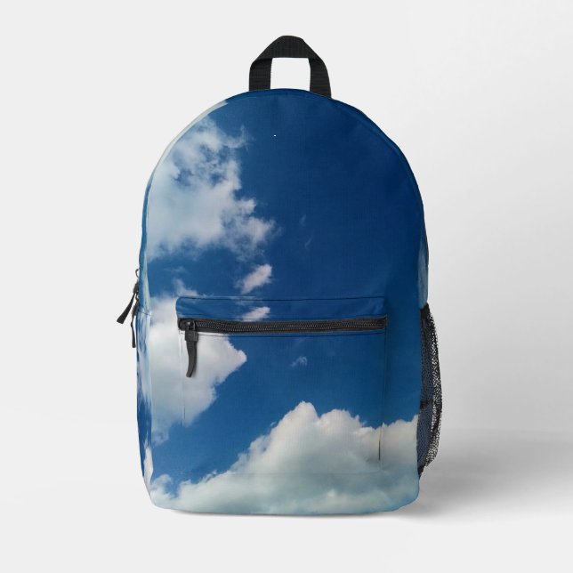Mochila Impresa A softness to the clouds (Anverso)