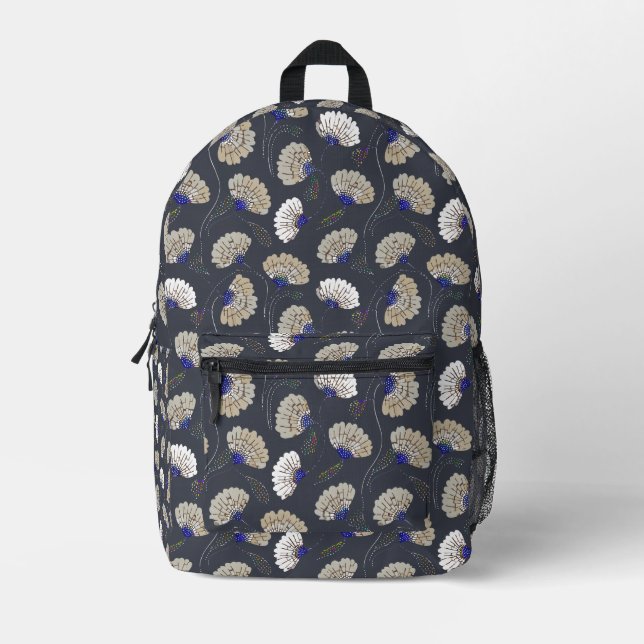 Mochila Impresa Abanico Encantador (Anverso)