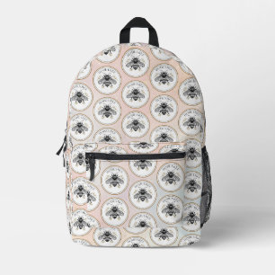 Mochila Impresa Abeja Melífera