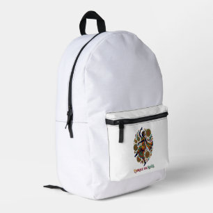 Mochila Impresa Abraza el baile de las raíces
