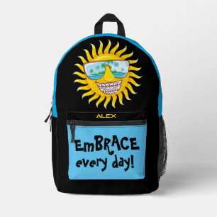 Mochila Impresa Abrazarse todos los días ofrece diversión personal